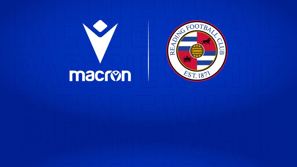 Reading FC Reading FC extend partnership with Macron