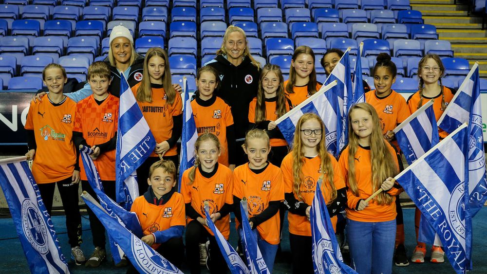 Reading FC Reading FC Women’s firstever ‘Schools & Grassroots’ Game!
