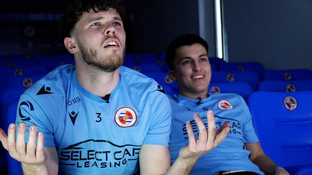 Reading FC Two Toms try to name everyone in the 100 Club!